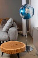TROIKA® Leuchtglobus SOJUS LIGHT blau/silber