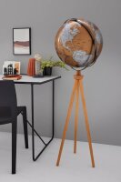 TROIKA® Globus SPUTNIK braun/silber