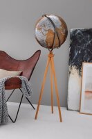 TROIKA® Globus SPUTNIK braun/silber