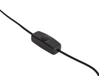 TROIKA® Leuchtglobus SOJUS LIGHT schwarz/silber