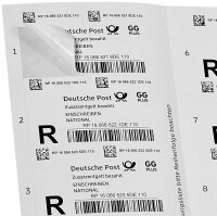 Deutsche Post 2,65 € Einschreibenmarken 2289 selbstklebend, 10 St.