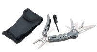 TROIKA® Multitool FIRE TOOL 14 TOL45/GY, Länge:...