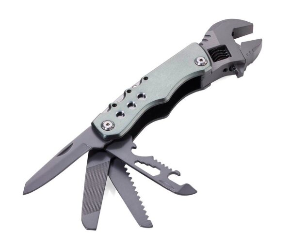 TROIKA® Multitool MAULSCHLÜSSEL TOL44/GY, Länge: 15,2 cm, 1 St.