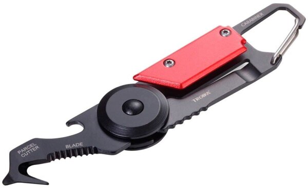 TROIKA® Multitool EGON KTL26/RD, Länge: 8,6 cm, 1 St.