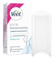 Veet pure Kaltwachsstreifen 20 Streifen