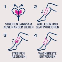 Veet pure Kaltwachsstreifen 20 Streifen