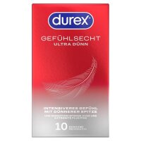 durex Kondome Gefühlsecht ultra dünn, 10 St.