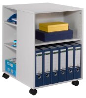 DURABLE Bürowagen grau 3 Ebenen 52,8 x 59,2 x 74,8 cm