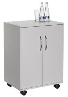 DURABLE Bürowagen grau 4 Ebenen 52,8 x 40,0 x 74,8 cm