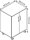 DURABLE Bürowagen grau 4 Ebenen 52,8 x 40,0 x 74,8 cm