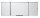 nobo Whiteboard 120,0 x 90,0 cm weiß emaillierter Stahl