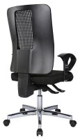 Topstar Bürostuhl Open XT (N), OX790U G200 Stoff schwarz, Gestell chrom