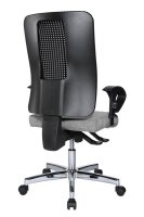 Topstar Bürostuhl Open XT (N), OX790U G230 Stoff grau, Gestell chrom