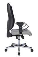 Topstar Bürostuhl Open XT (N), OX790U G230 Stoff grau, Gestell chrom
