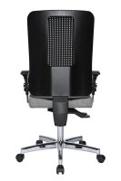 Topstar Bürostuhl Open XT (N), OX790U G230 Stoff grau, Gestell chrom