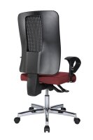 Topstar Bürostuhl Open XT (N), OX790U G270 Stoff rot, Gestell chrom