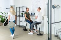 Topstar Sitz- & Stehhocker Sitness H1 - Triangelsitzform SH306 CV6 blau, 1 St.