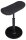 Topstar Sitz- & Stehhocker Sitness H2 - Skateboardsitzform SH400 CV0 schwarz, 1 St.