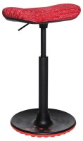 Topstar Sitz- & Stehhocker Sitness H2 - Skateboardsitzform SH401 CV1 rot, 1 St.
