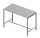 Quadrifoglio Stehtisch Creo grau rechteckig, 4-Fuß-Gestell alu, 160,0 x 80,0 x 107,0 cm