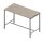 Quadrifoglio Stehtisch Creo beton rechteckig, 4-Fuß-Gestell alu, 160,0 x 80,0 x 107,0 cm