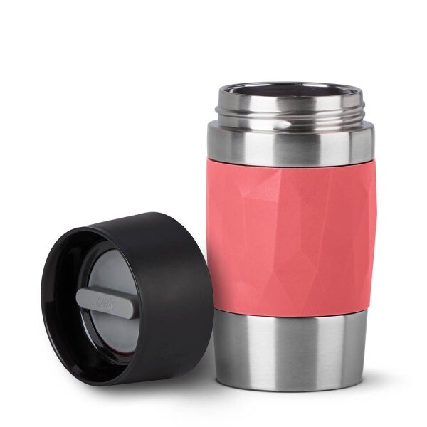 emsa Isolierbecher Travel Mug Compact rot 300,0 ml, 1 St.