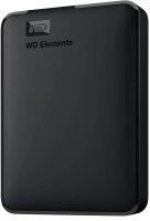 Western Digital Elements Portable 2 TB externe HDD-Festplatte schwarz