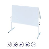 FRANKEN mobiles Whiteboard X-tra!Line klappbar 120,0 x...