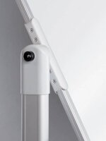 FRANKEN mobiles Whiteboard U-Act! Line® 200,0 x 100,0 cm weiß emaillierter Stahl