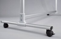 FRANKEN mobiles Whiteboard U-Act! Line® 200,0 x 100,0 cm weiß emaillierter Stahl