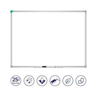 FRANKEN Whiteboard U-Act!Line® 120,0 x 90,0 cm weiß emaillierter Stahl