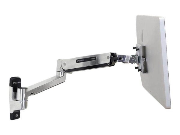ergotron Monitor-Halterung  LX HD Schwenkarm 45-383-026 silber für 1 Monitor, Wandhalterung