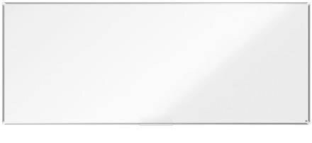 nobo Whiteboard Premium Plus 300,0 x 120,0 cm weiß, silber lackierter Stahl