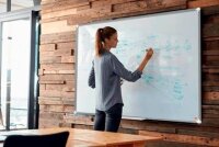nobo Whiteboard Premium Plus 300,0 x 120,0 cm weiß, silber lackierter Stahl