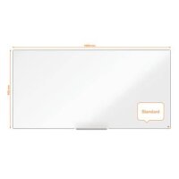 nobo Whiteboard Impression Pro 180,0 x 90,0 cm weiß emaillierter Stahl