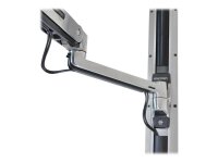 ergotron Monitor-Halterung LX Steh-Sitz-Wand-LCD-Arm 45-353-026 silber für 1 Monitor, Wandhalterung