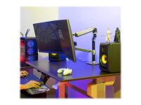ergotron Monitor-Halterung LX Dual 45-248-026 silber für 2 Monitore, Tischklemme