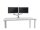 ergotron Monitor-Halterung LX Dual 45-248-026 silber für 2 Monitore, Tischklemme