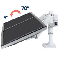 ergotron Monitor-Halterung LX Dual 45-492-216 weiß für 2 Monitore, Tischklemme
