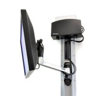 ergotron TV-Wandhalterung LX HD Wand-Schwenkarm silber