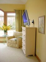 ergotron TV-Wandhalterung LX HD Wand-Schwenkarm silber
