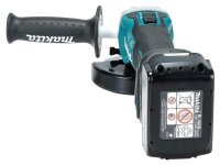makita DGA513RT3J Akku-Winkelschleifer-Set 18,0 V, mit 3 Akkus