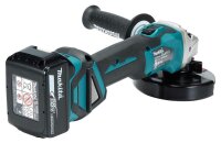makita DGA513RT3J Akku-Winkelschleifer-Set 18,0 V, mit 3 Akkus
