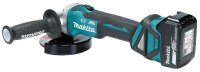 makita DGA513RT3J Akku-Winkelschleifer-Set 18,0 V, mit 3 Akkus