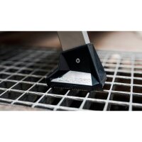 ZARGES Klapptritt XLstep P schmal silber 2x 2 Stufen, H: 49,0 cm
