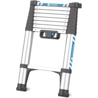ZARGES Teleskopleiter Compactstep L silber 9 Sprossen, H:...
