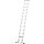 ZARGES Teleskopleiter Compactstep L silber 13 Sprossen, H: 380,0 cm