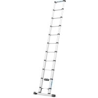 ZARGES Teleskopleiter Compactstep L silber 11 Sprossen,...