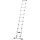 ZARGES Teleskopleiter Compactstep L silber 11 Sprossen, H: 323,0 cm