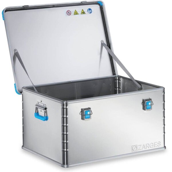 ZARGES Eurobox 157,0 l silber 80,0 x 60,0 x 41,0 cm, 1 St.